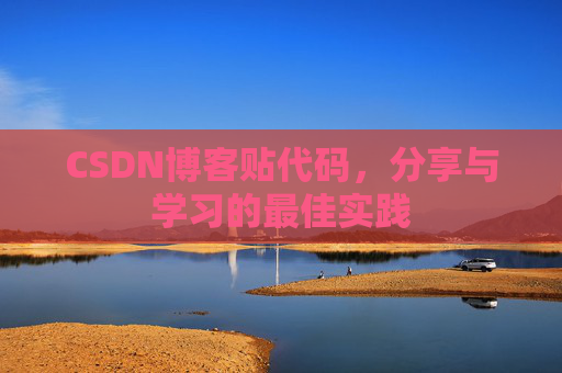 CSDN博客贴代码，分享与学习的最佳实践